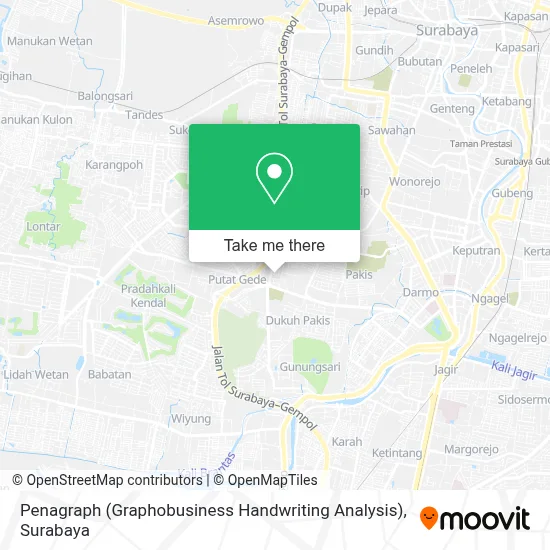 Penagraph (Graphobusiness Handwriting Analysis) map