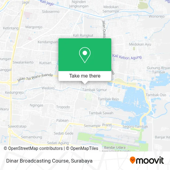 Dinar Broadcasting Course map