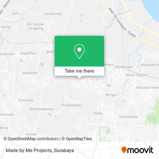 Made by Me Projects map