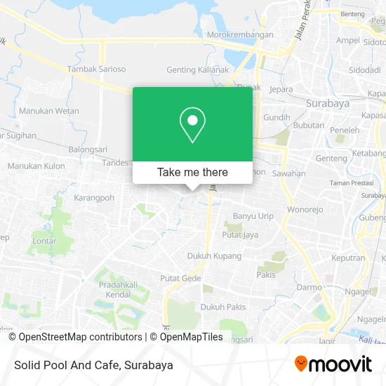Solid Pool And Cafe map