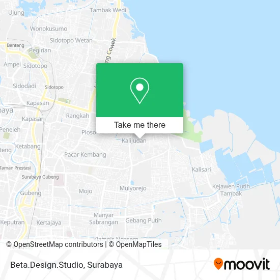 Beta.Design.Studio map