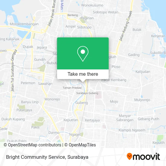 Bright Community Service map