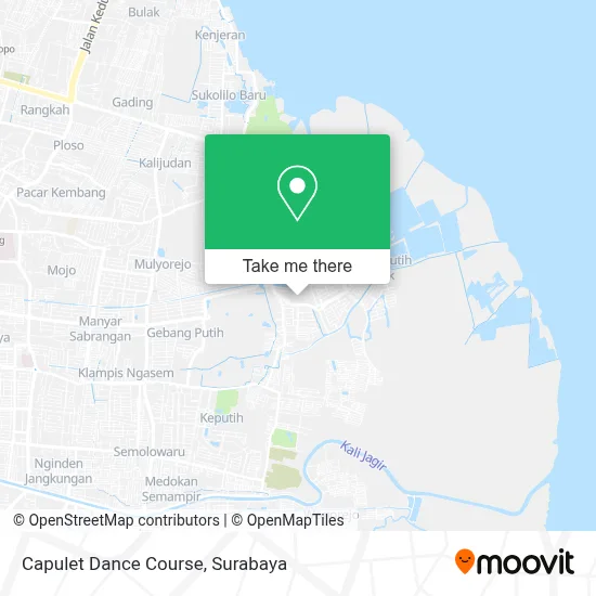 Capulet Dance Course map