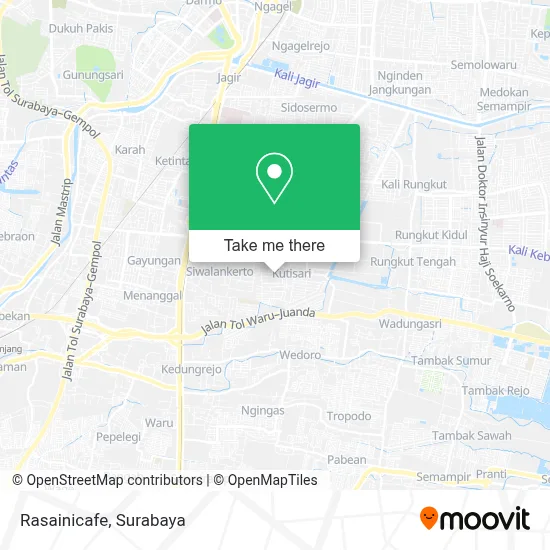 Rasainicafe map