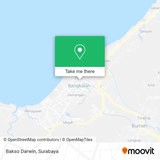 Bakso Darwin map