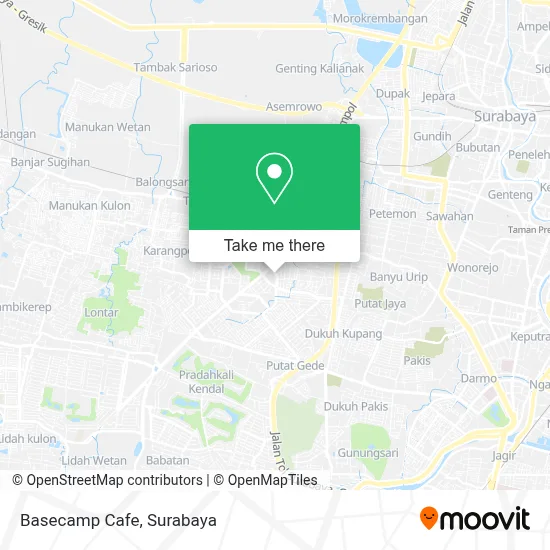Basecamp Cafe map
