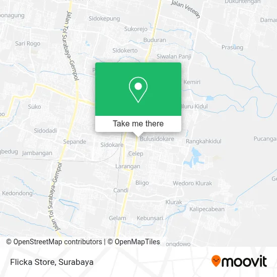 Flicka Store map