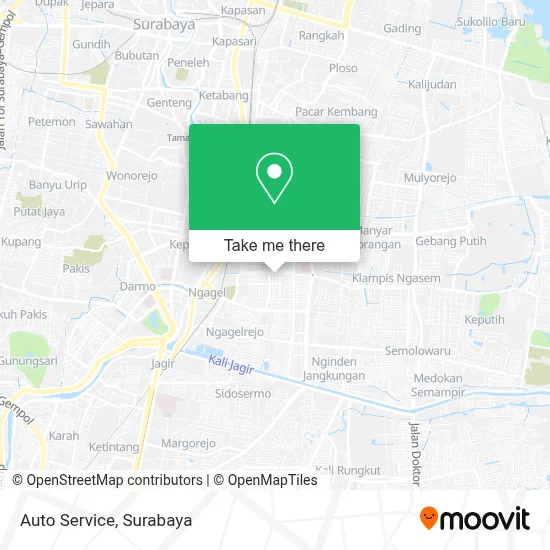 Auto Service map