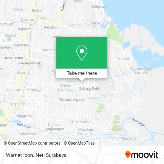 Warnet Icon. Net map