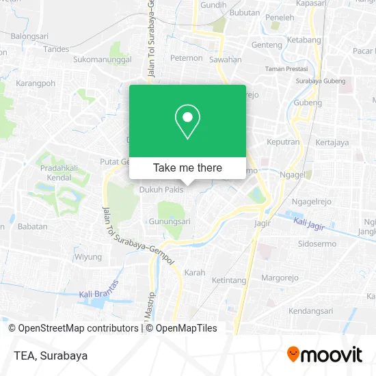 Tea map