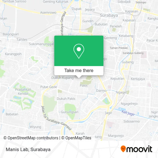Manis Lab map