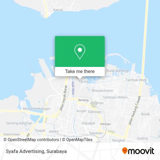 Syafa Advertising map