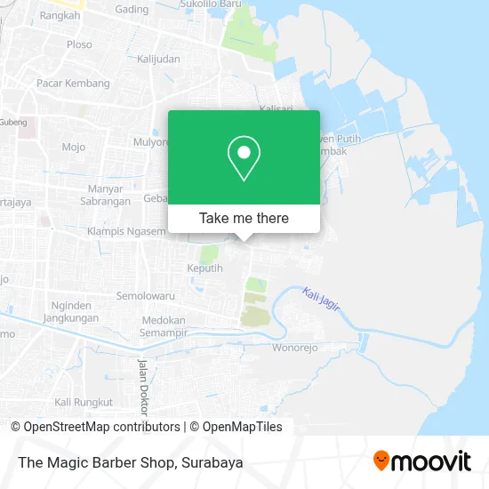 The Magic Barber Shop map
