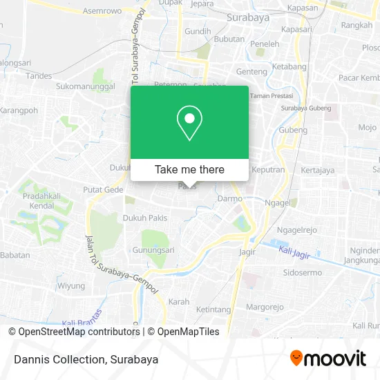Dannis Collection map