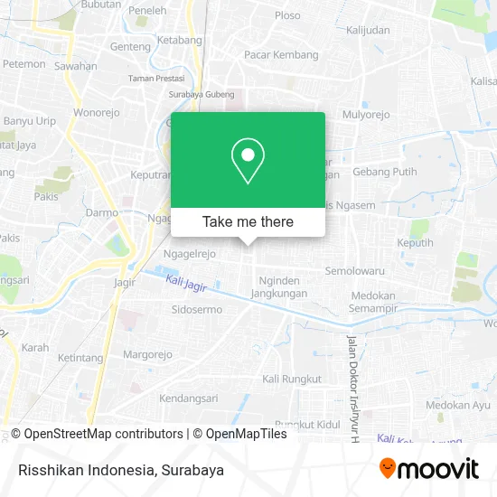 Risshikan Indonesia map