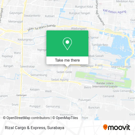 Rizal Cargo & Express map