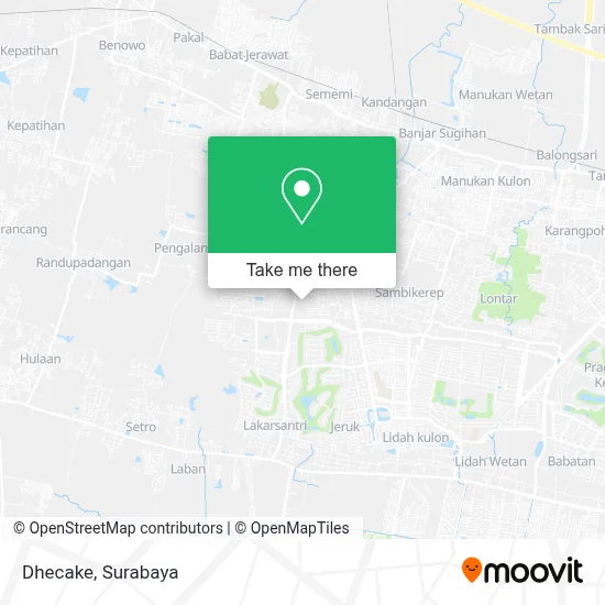 Dhecake map