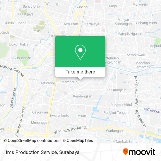 Ims Production Service map