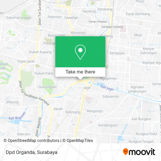 Dpd Organda map