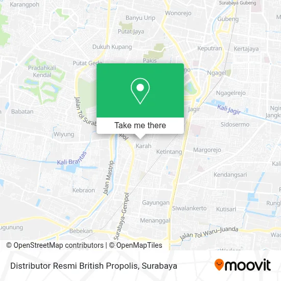 Distributor Resmi British Propolis map