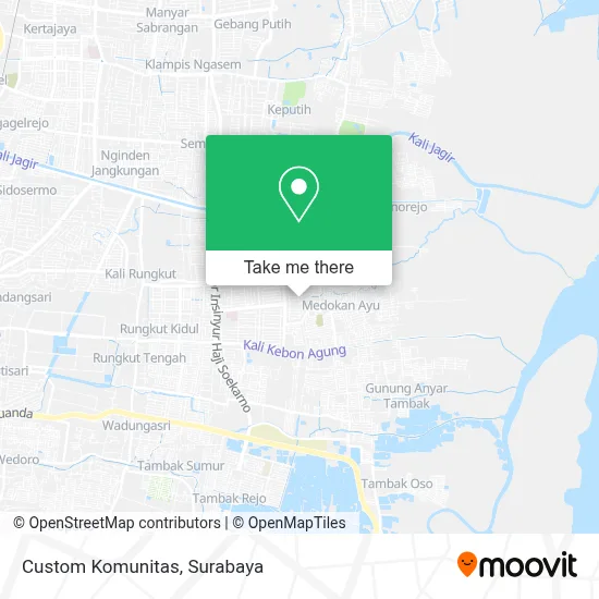 Custom Komunitas map