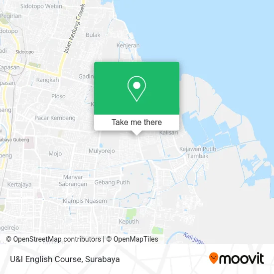 U&I English Course map
