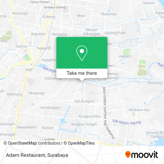 Adam Restaurant map