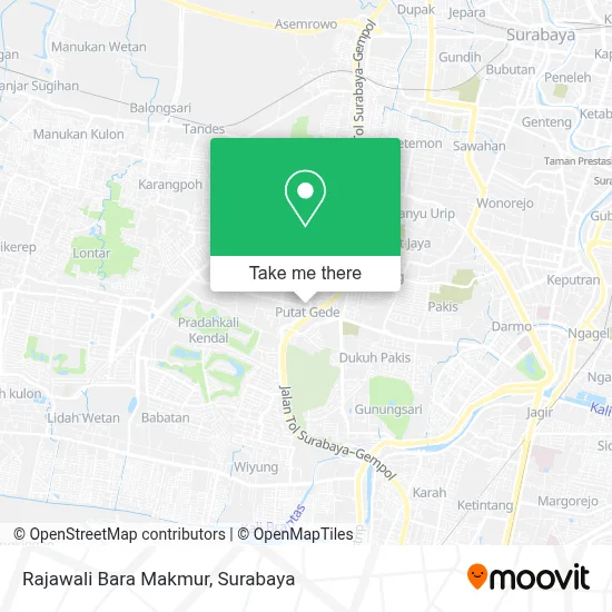 Rajawali Bara Makmur map