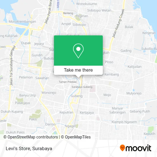 Levi's Store map