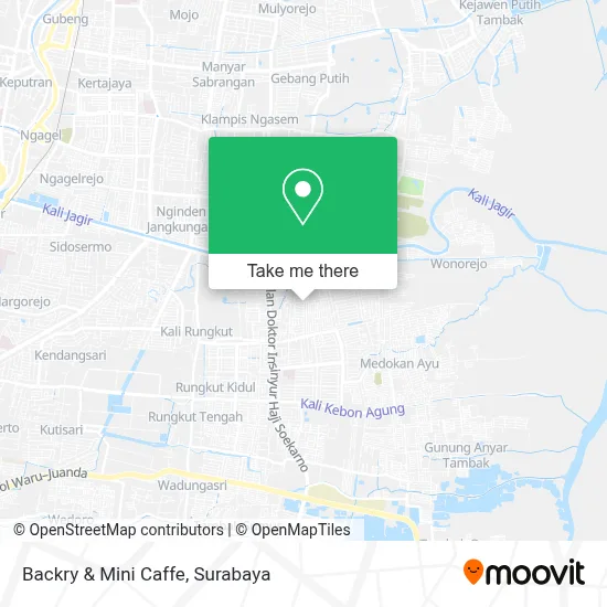 Backry & Mini Caffe map