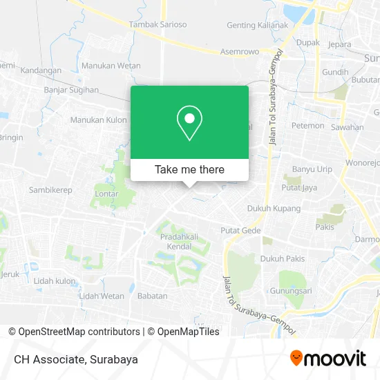CH Associate map