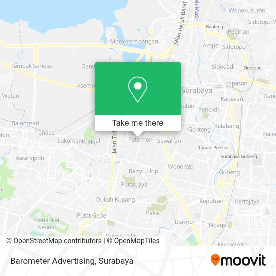 Barometer Advertising map