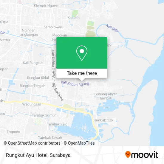 Rungkut Ayu Hotel map