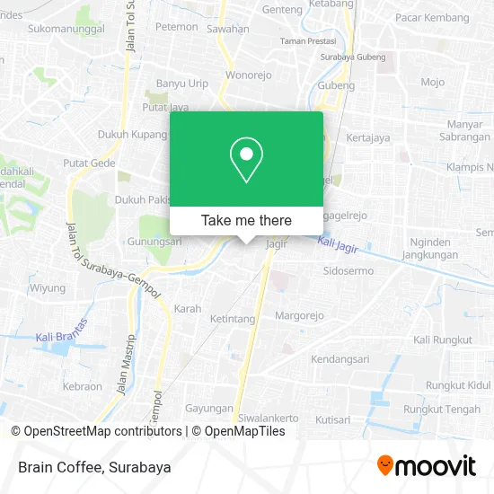 Brain Coffee map
