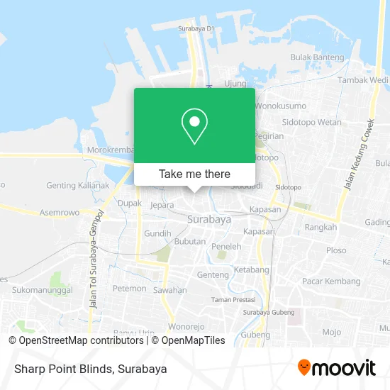 Sharp Point Blinds map