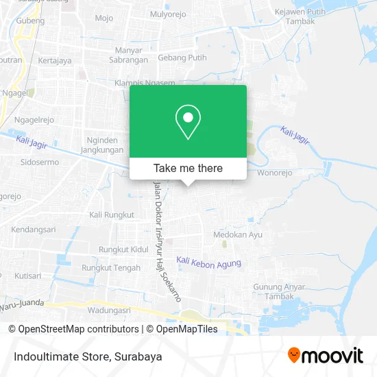 Indoultimate Store map
