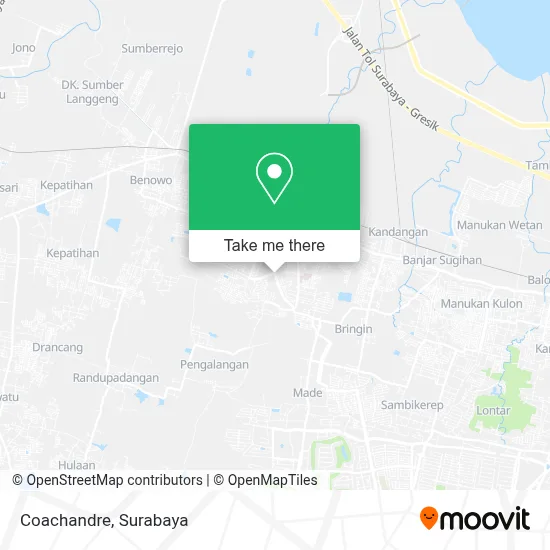 Coachandre map