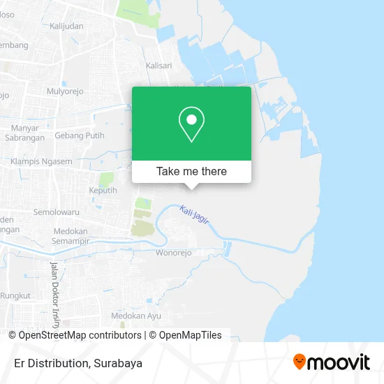 Er Distribution map