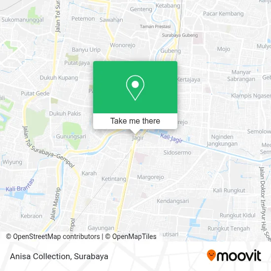 Anisa Collection map