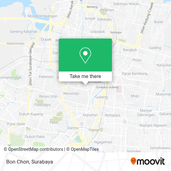 Bon Chon map