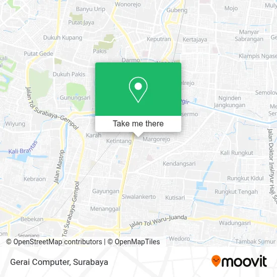 Gerai Computer map