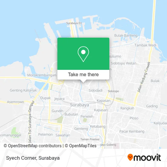Syech Corner map