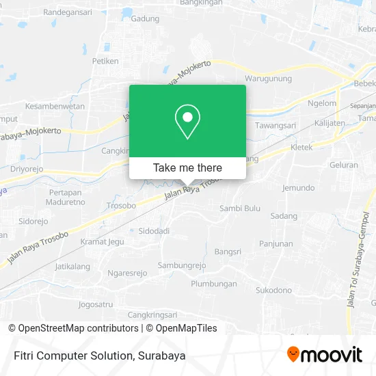 Fitri Computer Solution map