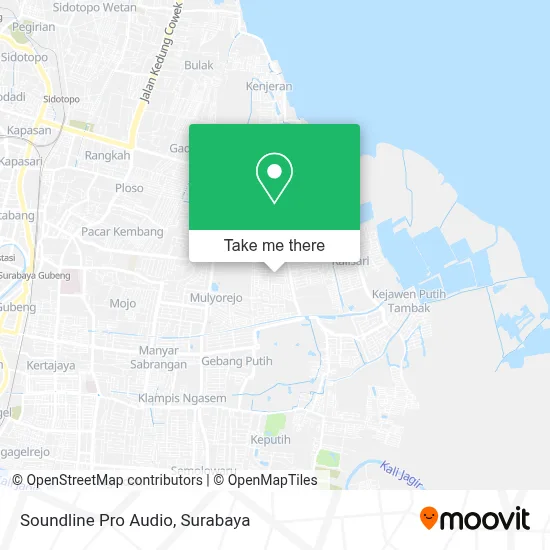Soundline Pro Audio map