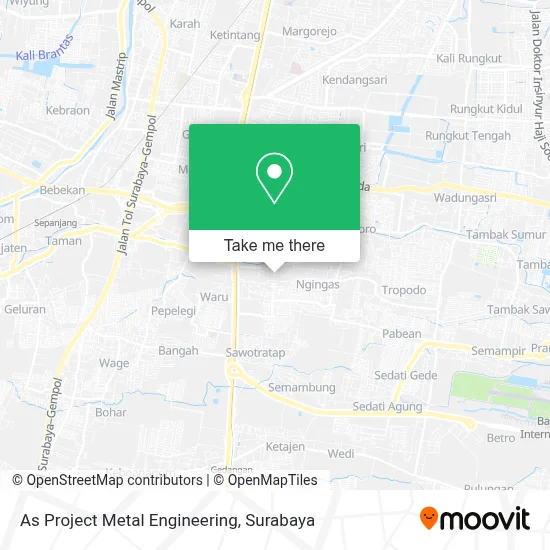 As Project Metal Engineering map