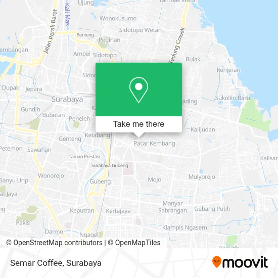Semar Coffee map