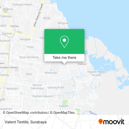 Valent Textile map