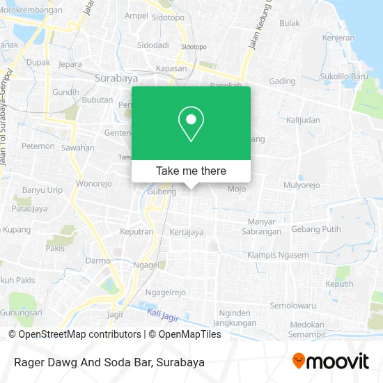 Rager Dawg And Soda Bar map