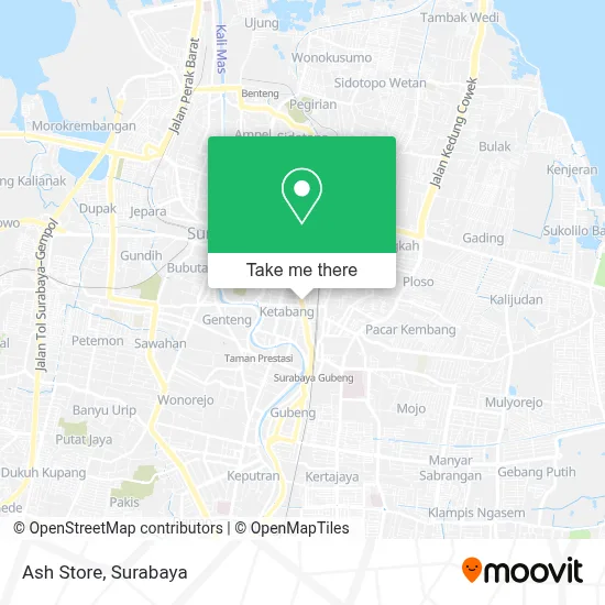 Ash Store map
