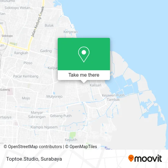 Toptoe.Studio map